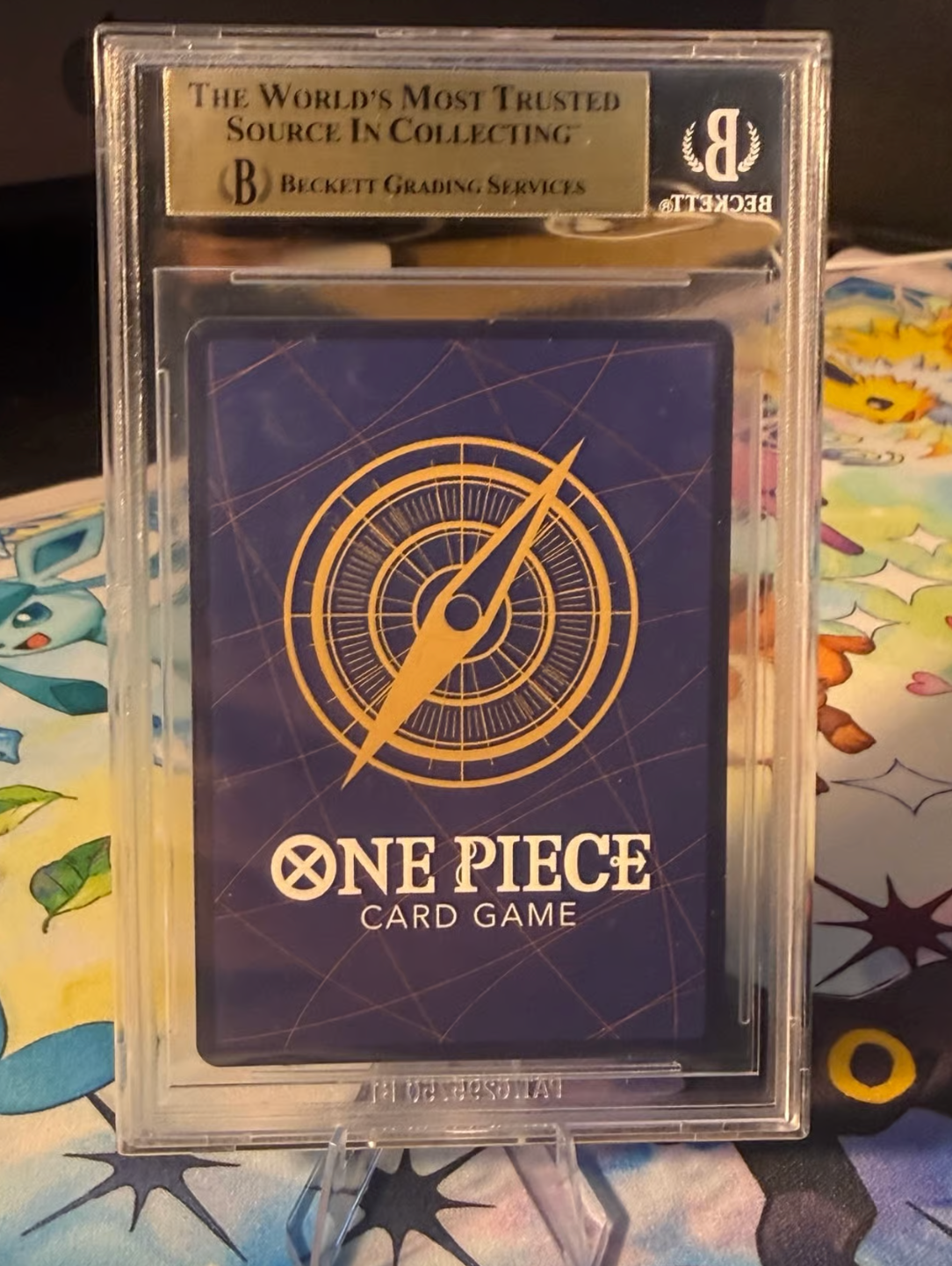 One Piece TCG Monkey D. Luffy Manga Art SEC OP09-119 - BGS 9.5 Gem Mint - Emperors in the New World - 2nd Anniversary Rare